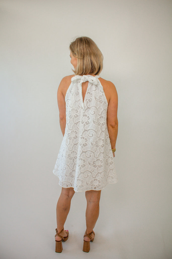White-Lace-Halter-Mini-Dress-with-Floral-Embroidery